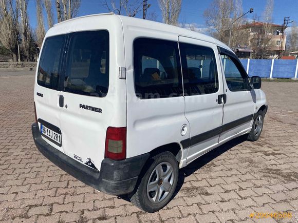 Galeriden Peugeot Partner 1.9 D 2003 Model Kars