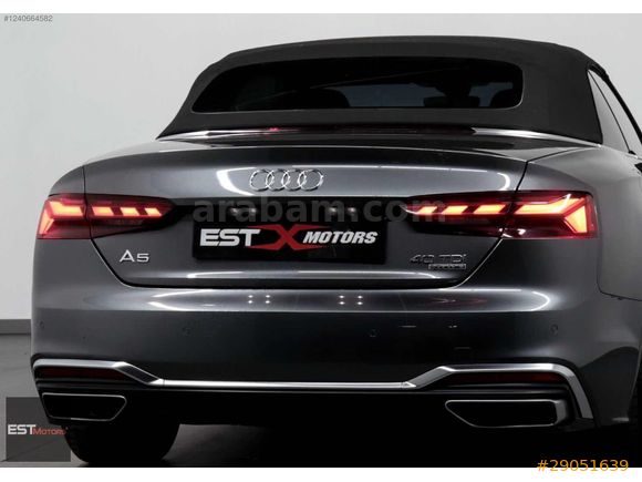 2021 ORJİNAL S-LİNE 92 BİNKM EKSTRA DONANIMLI 40 TDI 4X4 CABRİO