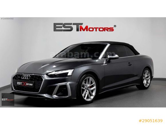 2021 ORJİNAL S-LİNE 92 BİNKM EKSTRA DONANIMLI 40 TDI 4X4 CABRİO