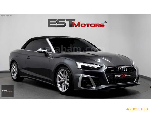 2021 ORJİNAL S-LİNE 92 BİNKM EKSTRA DONANIMLI 40 TDI 4X4 CABRİO
