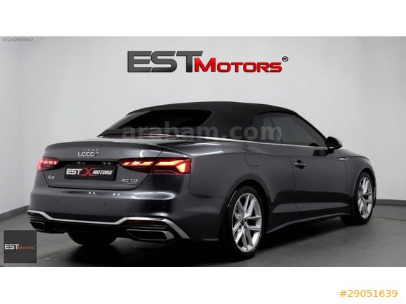 2021 ORJİNAL S-LİNE 92 BİNKM EKSTRA DONANIMLI 40 TDI 4X4 CABRİO