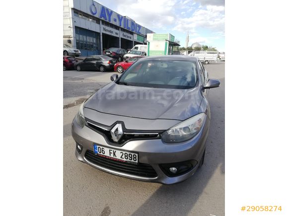Sahibinden otomatik Renault Fluence 1.5 dCi Touch Plus 2013 Model
