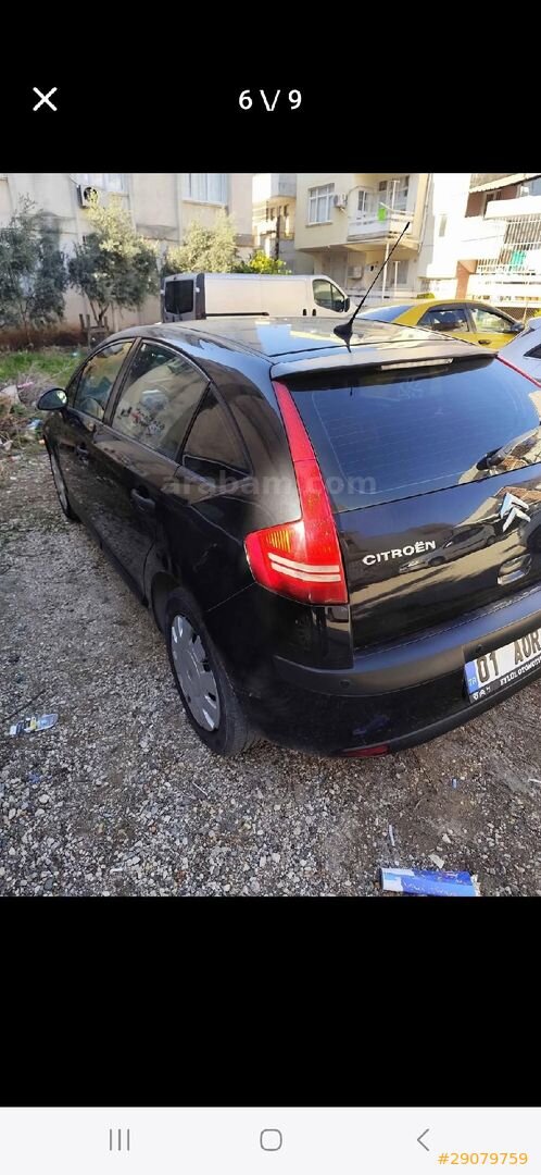 Sahibinden Citroen C4 1.6 SX PK 2009 Model Adana 217.000 km Siyah 5