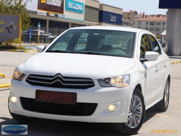 HATASIZ 2016 C-ELYSEE 1.6 HDİ EXCLUSİVE DİJİTAL KLİMA-ÇELİK JANT
