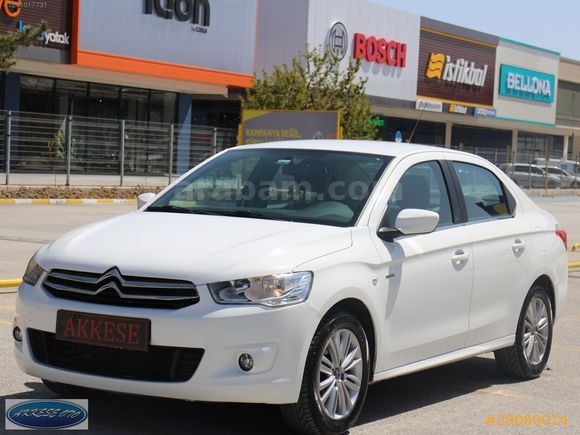 HATASIZ 2016 C-ELYSEE 1.6 HDİ EXCLUSİVE DİJİTAL KLİMA-ÇELİK JANT