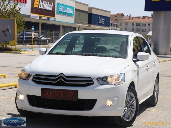 HATASIZ 2016 C-ELYSEE 1.6 HDİ EXCLUSİVE DİJİTAL KLİMA-ÇELİK JANT