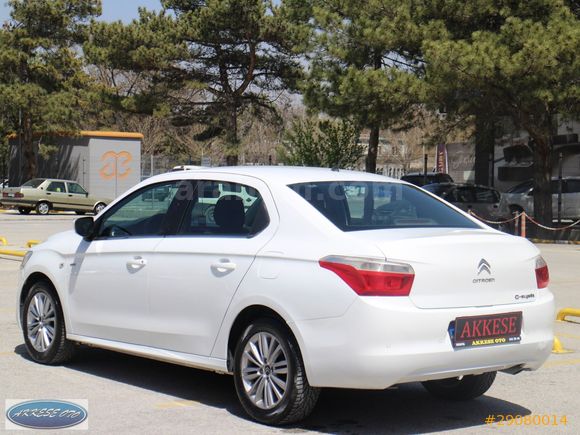 HATASIZ 2016 C-ELYSEE 1.6 HDİ EXCLUSİVE DİJİTAL KLİMA-ÇELİK JANT