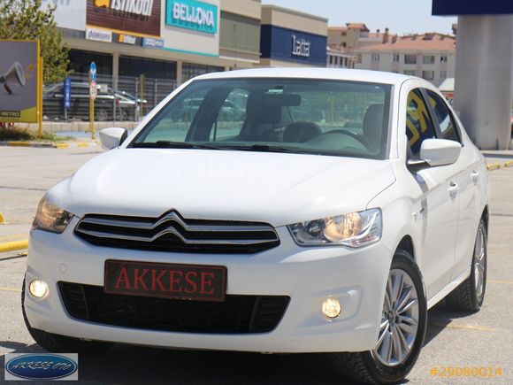 HATASIZ 2016 C-ELYSEE 1.6 HDİ EXCLUSİVE DİJİTAL KLİMA-ÇELİK JANT