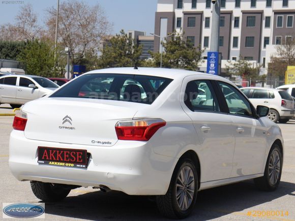 HATASIZ 2016 C-ELYSEE 1.6 HDİ EXCLUSİVE DİJİTAL KLİMA-ÇELİK JANT