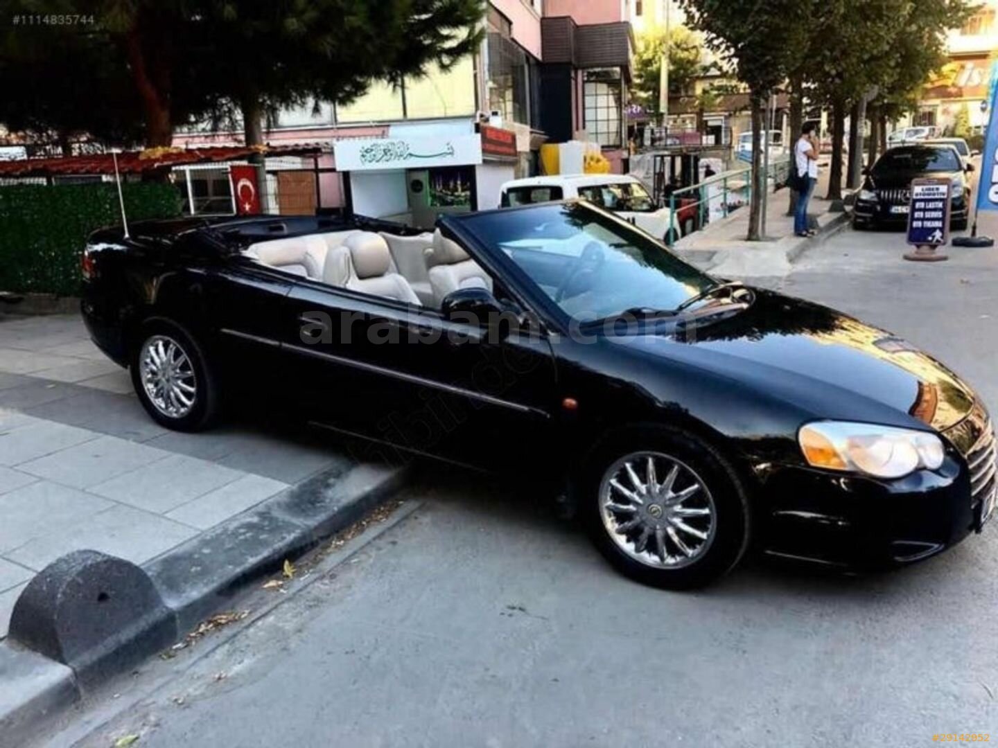 Galeriden Chrysler Sebring 2.7 Limited 2005 Model İstanbul 155.000 km Siyah 7
