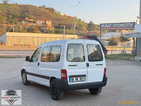 2000 MODEL OTOMOBIL RUHSATLI 2YIL DA BIR MUAYNELI PEJO PARTNER