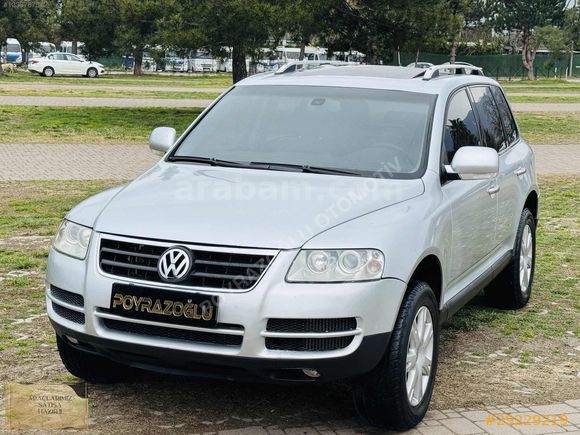 W/TOUAREG/2,5/TDI/174/HP/HATASIZ/DEĞİŞENSİZ/K.KARTA 12 TAKSİT