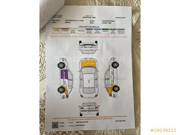 Sahibinden Renault Megane 1.5 dCi Authentique 2009 Model