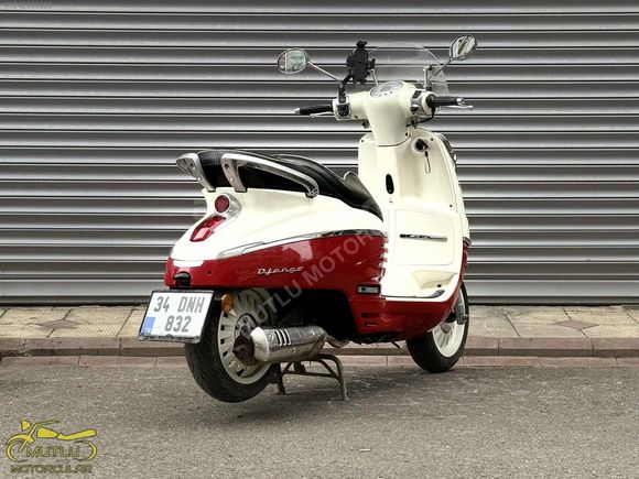 MUTLU MOTORCULAR'dan PEUGEOT DJANGO 125 Senet İle