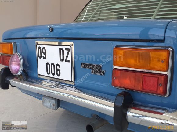 Sayem Otomotiv'den 1976 Model MURAT 124 (ORJİNAL..!)