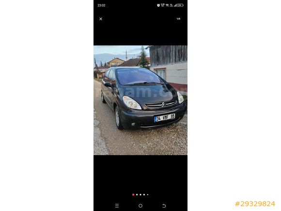 Sahibinden Citroen Xsara Picasso 1.8 Exclusive 2001 Model