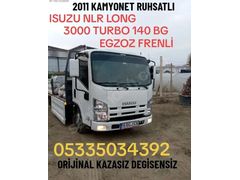 UZUN ŞASE LONG KAMYONET RUHSATLI ISUZU