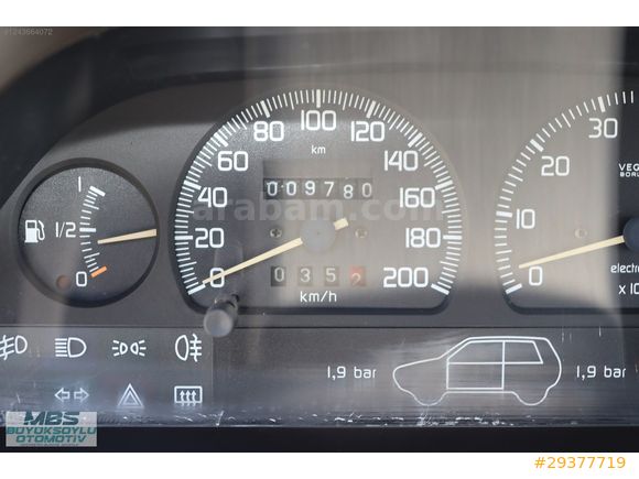 MBS BÜYÜKSOYLU'DAN 1998 MODEL UNO S ** TR'DE TEK 9.780 KM **