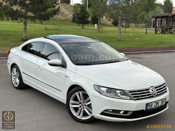 2015 VW CC 1.4 TSİ EXCLUSİVE - HATASIZ - CAM TAVAN - 4 ISITMA -