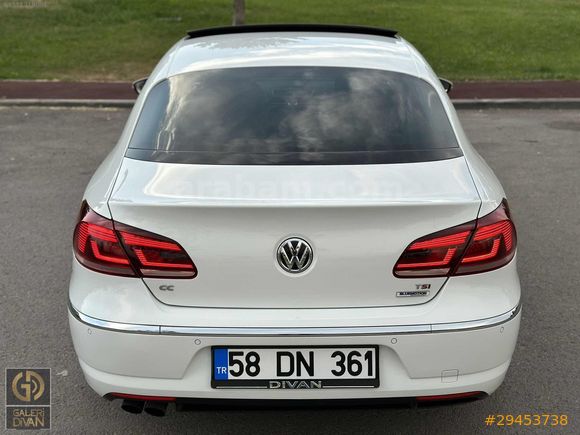 2015 VW CC 1.4 TSİ EXCLUSİVE - HATASIZ - CAM TAVAN - 4 ISITMA -
