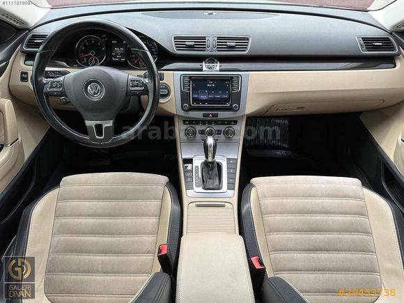 2015 VW CC 1.4 TSİ EXCLUSİVE - HATASIZ - CAM TAVAN - 4 ISITMA -