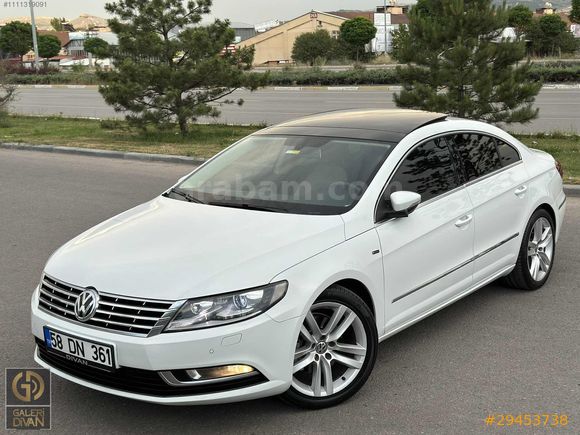 2015 VW CC 1.4 TSİ EXCLUSİVE - HATASIZ - CAM TAVAN - 4 ISITMA -