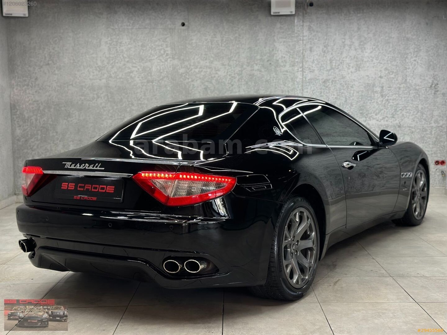 Galeriden Maserati GranTurismo 4.2 2008 Model Bursa 90.000 km Siyah 6