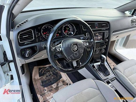 2015 VW GOLF 1.4 TSI HIGHLINE 132 BİNDE LED FARSTOP+HIZSABİTLEME