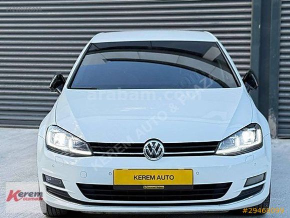 2015 VW GOLF 1.4 TSI HIGHLINE 132 BİNDE LED FARSTOP+HIZSABİTLEME