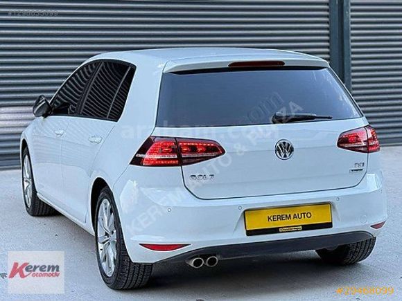 2015 VW GOLF 1.4 TSI HIGHLINE 132 BİNDE LED FARSTOP+HIZSABİTLEME