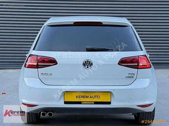 2015 VW GOLF 1.4 TSI HIGHLINE 132 BİNDE LED FARSTOP+HIZSABİTLEME