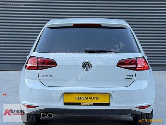 2015 VW GOLF 1.4 TSI HIGHLINE 132 BİNDE LED FARSTOP+HIZSABİTLEME