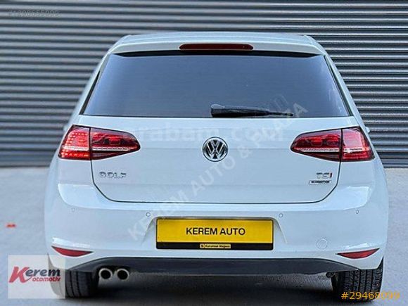 2015 VW GOLF 1.4 TSI HIGHLINE 132 BİNDE LED FARSTOP+HIZSABİTLEME
