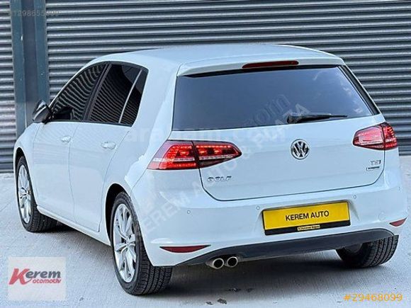 2015 VW GOLF 1.4 TSI HIGHLINE 132 BİNDE LED FARSTOP+HIZSABİTLEME