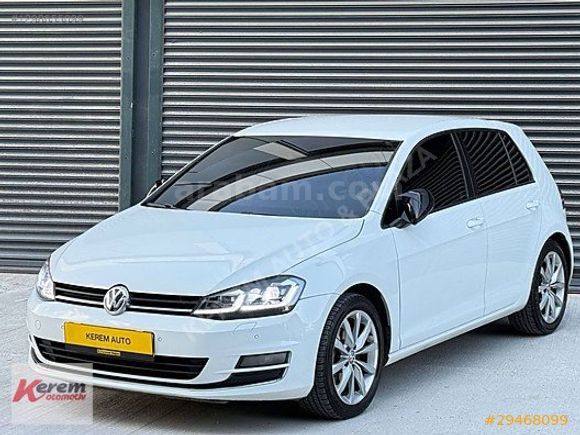 2015 VW GOLF 1.4 TSI HIGHLINE 132 BİNDE LED FARSTOP+HIZSABİTLEME