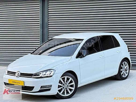 2015 VW GOLF 1.4 TSI HIGHLINE 132 BİNDE LED FARSTOP+HIZSABİTLEME