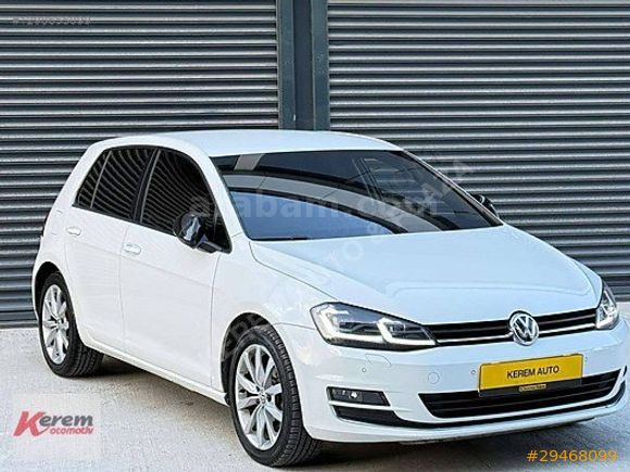 2015 VW GOLF 1.4 TSI HIGHLINE 132 BİNDE LED FARSTOP+HIZSABİTLEME