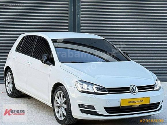 2015 VW GOLF 1.4 TSI HIGHLINE 132 BİNDE LED FARSTOP+HIZSABİTLEME