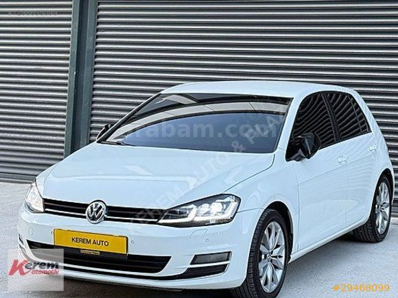 2015 VW GOLF 1.4 TSI HIGHLINE 132 BİNDE LED FARSTOP+HIZSABİTLEME