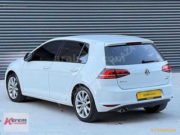 2015 VW GOLF 1.4 TSI HIGHLINE 132 BİNDE LED FARSTOP+HIZSABİTLEME