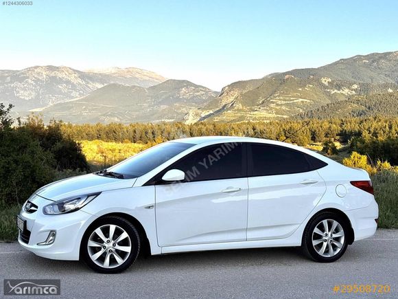 2013 HYUNDAİ ACCENT BLUE DİZEL OTOMATİK SADECE 82 BİNDE..!!!
