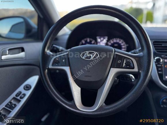 2013 HYUNDAİ ACCENT BLUE DİZEL OTOMATİK SADECE 82 BİNDE..!!!