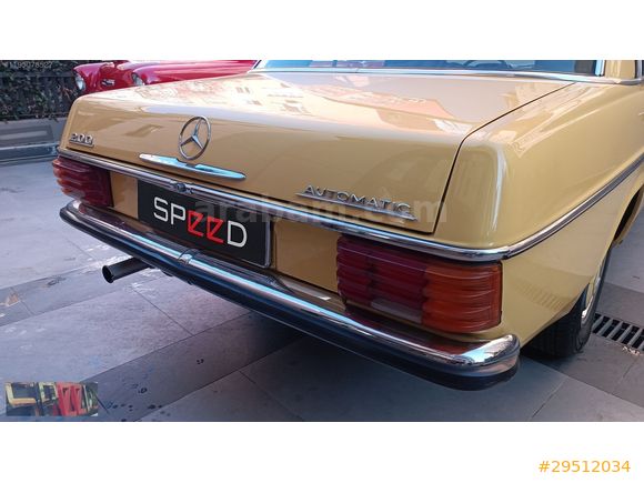 SPEED'DEN 1974 MERCEDES 200 - W115 - BENZİNLİ - OTOMATİK VİTES