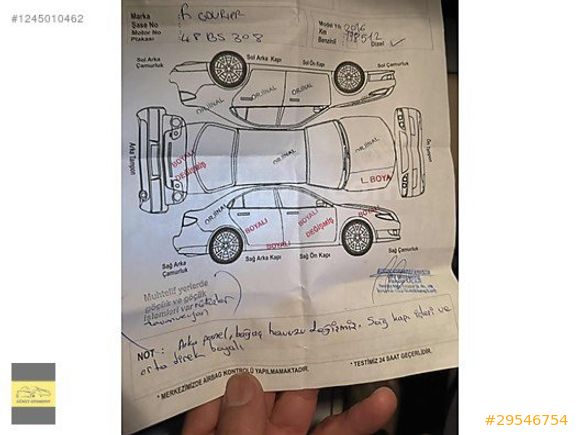 GÜNEYDEN 2016 COURİER TİTANYUM PLUS 205 KM SERVİS BAKIMLI
