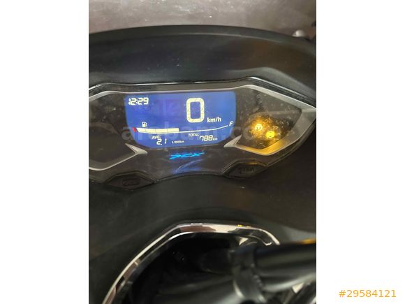 Çok düşük km Aksesuarlı Honda PCX 125 