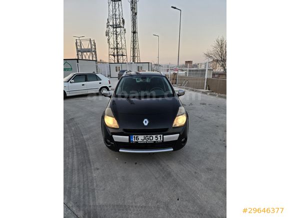 Sahibinden Renault Clio 1.5 dCi Grandtour Night & Day  e5 90hp 2012 Model Bursa 185.000 km Siyah