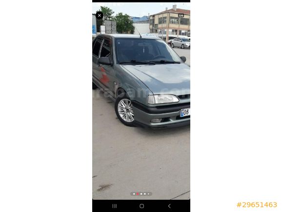 Sahibinden Renault R 19 1.6 Europa iE 2000 Model  180.000 km Gri (metalik)