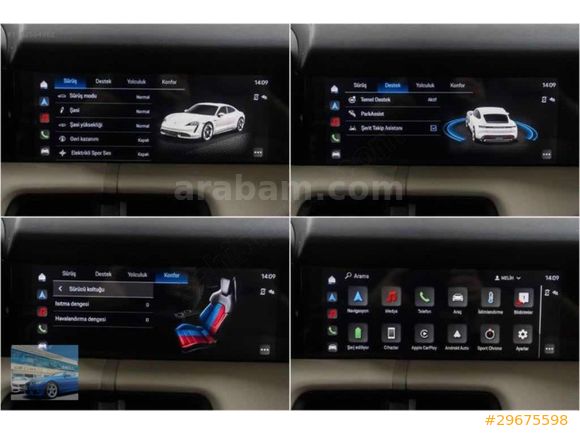 ÇETİNLER''DEN 2022 PORSCHE TAYCAN 4S PERFORMANCE PLUS 571 BG