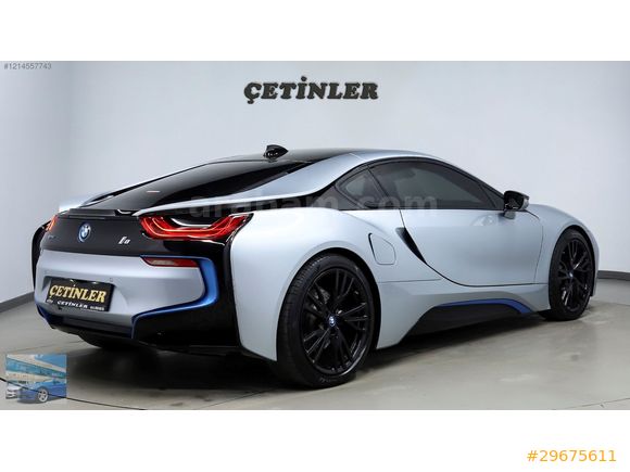 ÇETİNLER'DEN 2015 MODEL BMW İ8 PREMİUM TECHNO HYBRİD BAYİİ