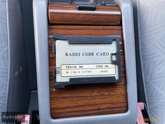 AYDOGAN PREMİUM 1994 MODEL MERCEDES E 200 SUNROOF KOLEKSİYONLUK